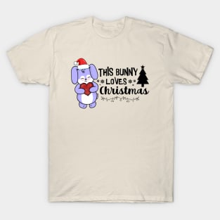 This Bunny Loves Christmas T-Shirt